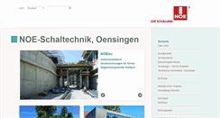 Desktop Screenshot of noe.ch