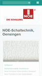 Mobile Screenshot of noe.ch