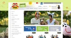 Desktop Screenshot of noe.cz
